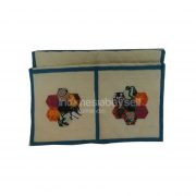 Taplak Kulkas Motif Hexagon